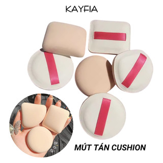 KAYFIA - Mút Trang Điểm Có Đệm Khí Mềm Mịn Phù Hợp Tán Cushion Kem Nền Phấn Phủ Khô & Ướt 