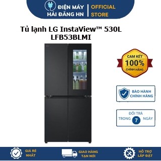 Tủ lạnh LG InstaView™ 530L màu đen LFB53BLMI Điện Máy Hải Đăng HN