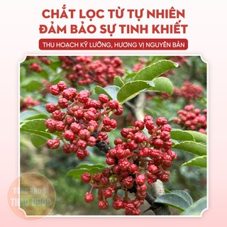 Hạt tiêu Tứ Xuyên 500g, xuyên tiêu đỏ khô, hoa tiêu làm gia vị, lẩu cay tứ xuyên, thơm, cay