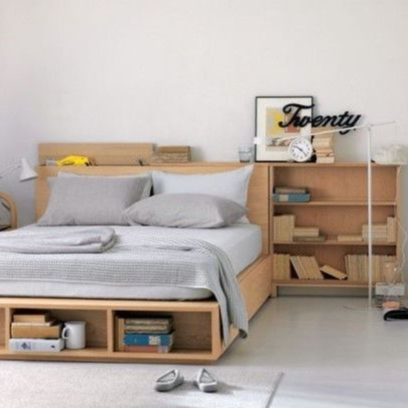 Giường Ngủ MDF Có Ngăn Kéo – Không Đầu Giường, Tiện Lợi, Tiết Kiệm Không Gian | BigBuy360 - bigbuy360.vn