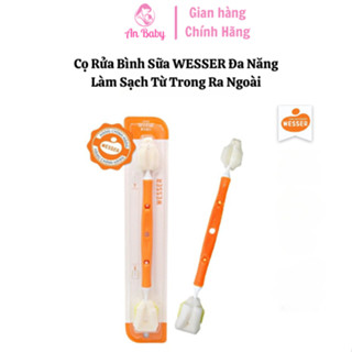 Cọ Rửa Bình Sữa WESSER Đa Năng - Làm Sạch Từ Trong Ra Ngoài, Tiết Kiệm Thời Gian Cho Mẹ