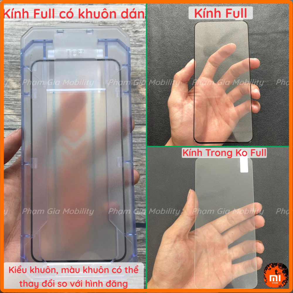 Kính cường lực Xiaomi Redmi K70/K70 Pro/K70E/K70 Ultra/Poco X6 Pro 5G/Turbo 3/Honor 90 GT full màn, 