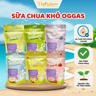  Sữa chua khô sấy lạnh Oggas Yogurt 18gr cho bé từ 6m+ 
