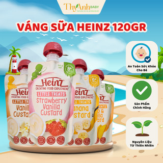  Váng Sữa Heinz Custard 120gr Úc Dinh Dưỡng Cho Bé 