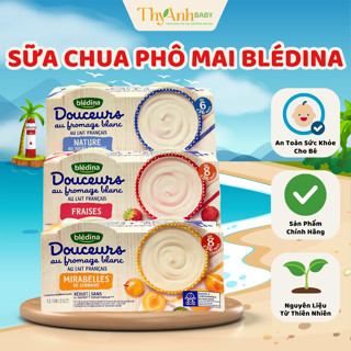 Sữa Chua Phô Mai Bledina Douceurs Của Pháp Cho Bé 6m+