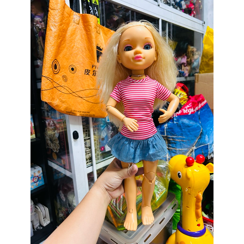 Mô hình búp bê Barbie Nancy cao 40cm có dùng pin khớp linh hoạt