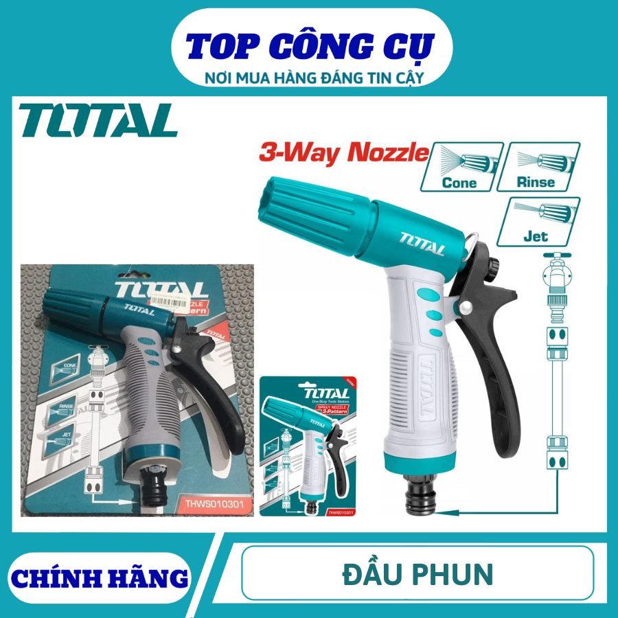 TOTAL Đầu phun THWS010301 (Kho hàng Total chính hãng)