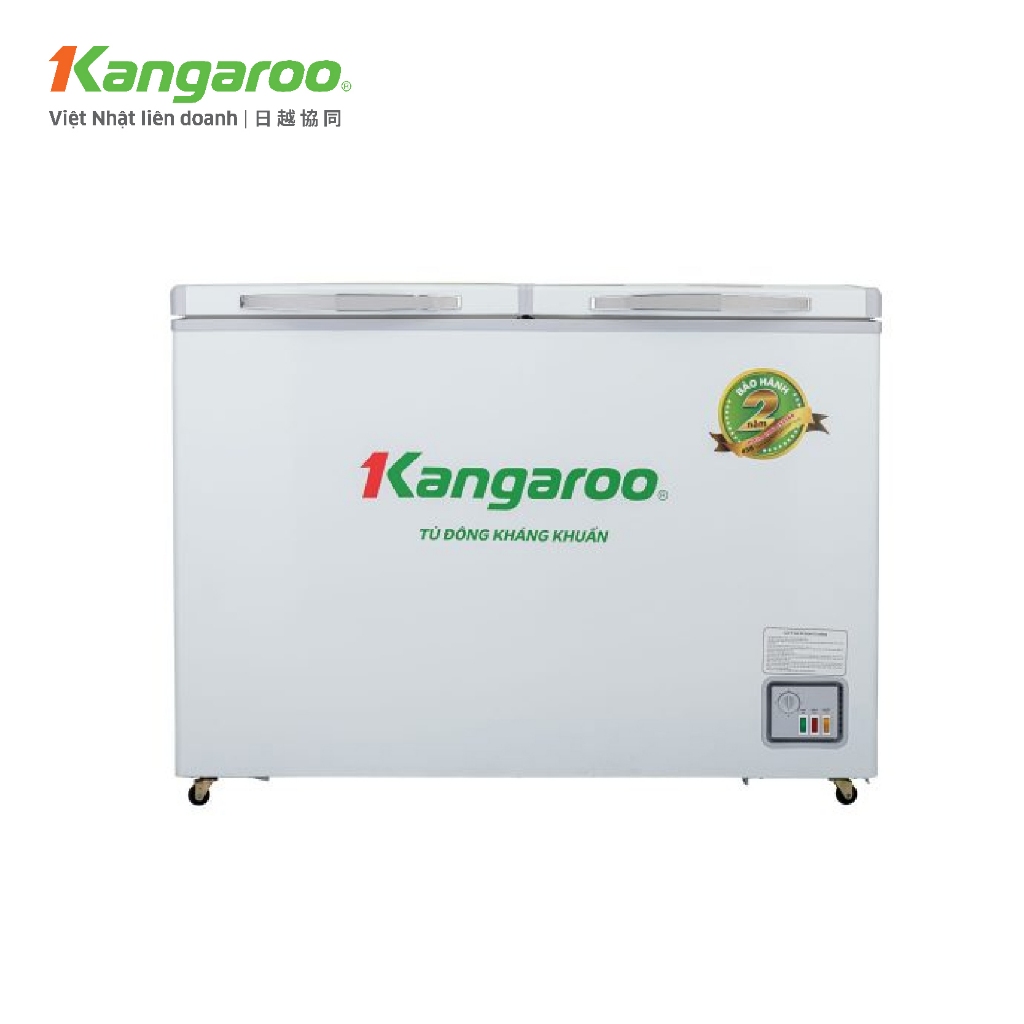 Tủ đông kháng khuẩn Kangaroo 286 lít KGFZ399NC1 - 1 ngăn 2 cánh