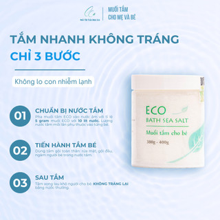 Muối Tắm Bé Htx Sinh Dược 400g Thành Phần Từ Thiên Nhiên Làm Sạch Và Giữ Ẩm, An Toàn Cho Làn Da Bé
