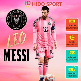 Quần Áo Bóng Đá INTER MIAMI 2025 Màu Sọc Hồng Hàng THUN LẠNH Cao Cấp CÓ IN Tên Số