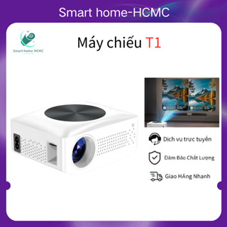 Máy Chiếu mini T1/T6 máy chiếu xem phim Full HD, Focus Thủ Công, Giải Pháp Giải Trí Tại Nhà