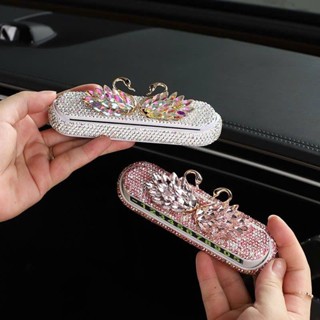 Bảng Ghi Số Điện Thoại Đính Đá Sang Trọng Để Taplo Ô Tô - Xe Hơi- Mincar