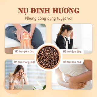 Nụ đinh hương 500g, đinh hương khô, nụ to, thơm, nguyên liệu gia vị nấu phở, lẩu, mai quế lộ