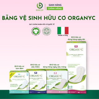 Băng vệ sinh hữu cơ Organyc Ý ( ban ngày, ban đêm, hàng ngày dài, hàng ngày siêu mỏng)