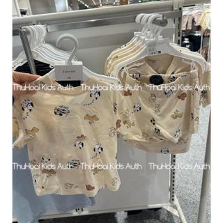 [hm auth] set bộ hè cộc tay cotton quần áo HM AUTH