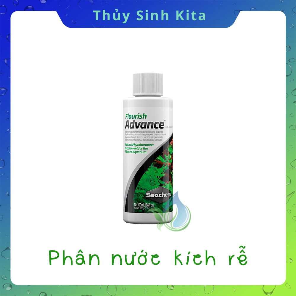 Phân nước kích rễ - kích thích cây phát triển SEACHEM FLOURISH ADVANCE