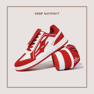 Giày Sneaker Đỏ Angel Nam Nữ, Giày Thể Thao Cổ Thấp Phong Cách Basics Dễ Phối Đồ || AG Star - Đỏ