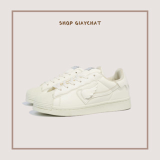 Giày Sneaker Angel, Giày Sneaker Nam Nữ Kem Mũi Sò Full Box Bill || AG03 -   Shell Kem