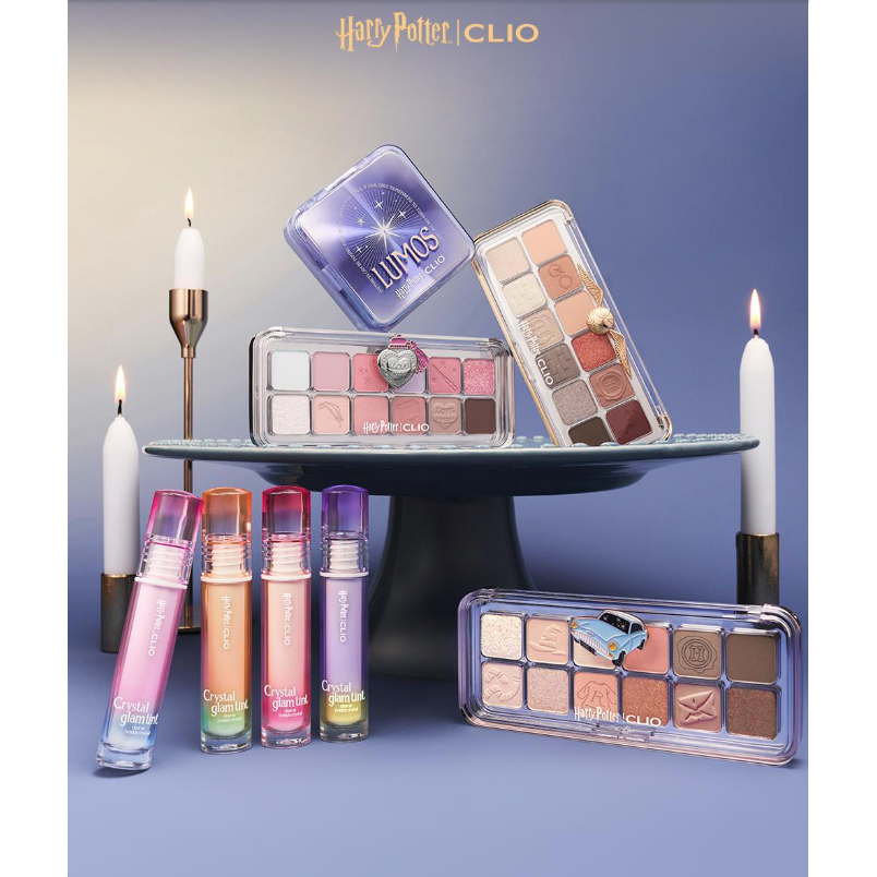 [Clio x Harry Potter] Clio Crystal Glam Tint Limited Edition (+ Keyring, Ballpoint Pen Gift)