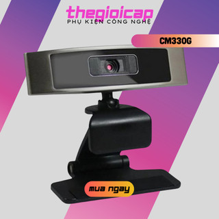 Webcam học trực tuyến, live stream học online dùng cho máy tính, laptop cm330g