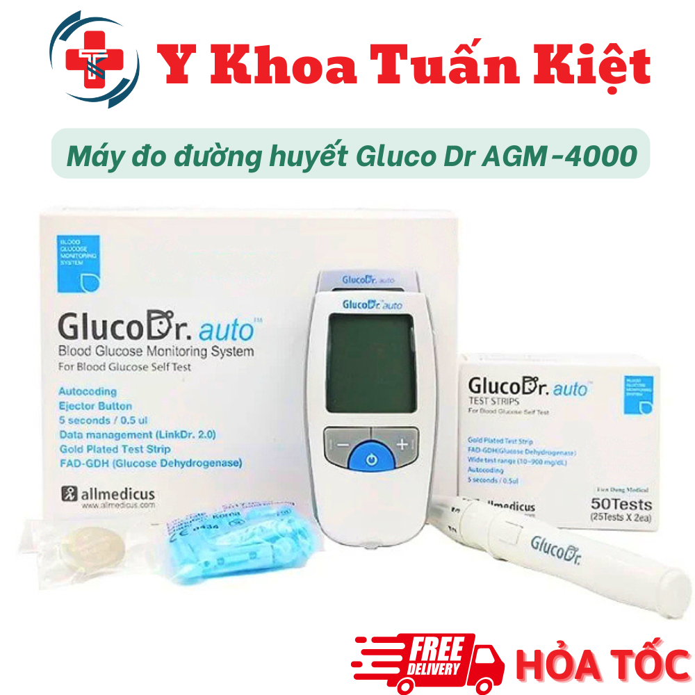 ✅ Máy đo đường huyết Gluco Dr AGM-4000
