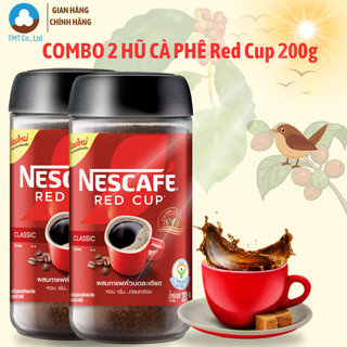 Combo 2 hũ cà phê hòa tan Nescafe Red Cup 200g