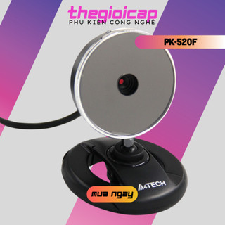 Webcam học trực tuyến, live stream học online dùng cho máy tính, laptop a4tech pk-520f