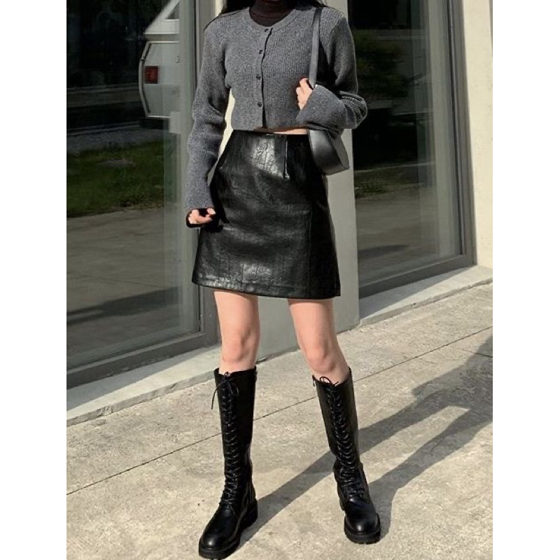 [BIG SIZE TỚI 7XL] CHÂN VÁY DA QUẢNG CHÂU 2HAND (ĐỦ SIZE S-7XL)