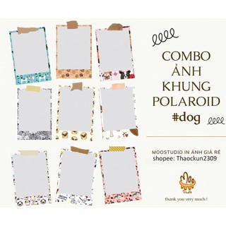 Combo 9 ảnh 6x9 cm khung nền nhiều chủ đề trang trí [ĐƠN IN 1-2 NGÀY - vui lòng xem mô tả sản phẩm]