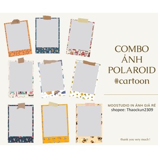 Combo 9 ảnh 6x9 cm khung nền nhiều chủ đề trang trí [ĐƠN IN 1-2 NGÀY - vui lòng xem mô tả sản phẩm]