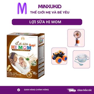 Lợi Sữa Hi Mom Hapi Việt Nam Hỗ Trợ Sữa Về, Mát Sữa Hộp 30 Gói
