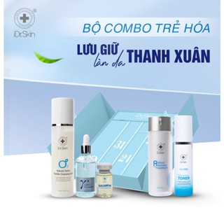 iDr.Skin Combo Trẻ hoá skincare cho da lão hoá gồm 5 sản phẩm - Sắc Xuân Xuân Sắc Collection