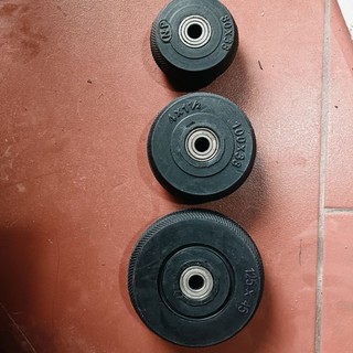 Bánh Cao Su Phi  80, 100 và 125 (Cốt 10 và 12)