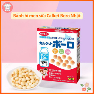 Bánh bi men sữa Calket Boro Nhật cho bé ăn dặm (date T10/2025)
