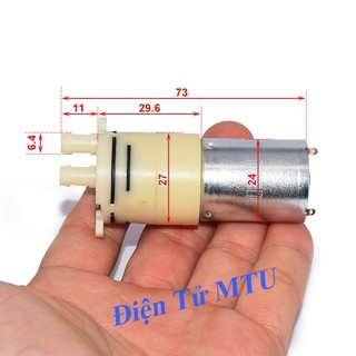 Máy bơm nước mini tự mồi 7 - 12V