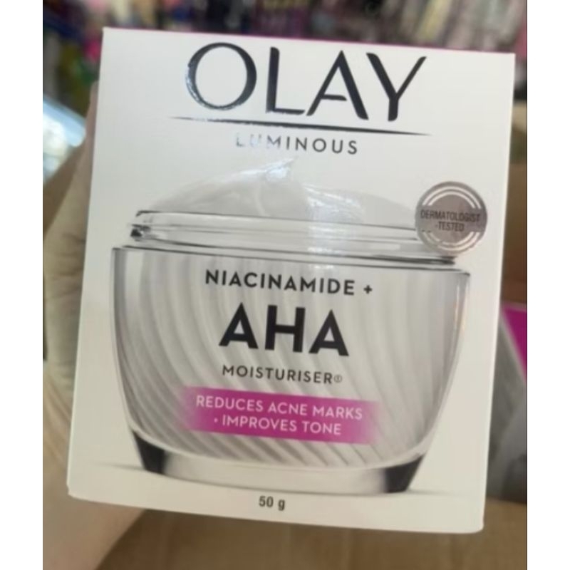 Kem Dưỡng Olay Luminous Niacinamide + AHA Moisturiser 50g