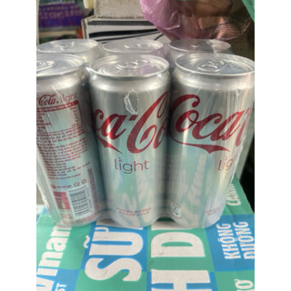 Nước ngọt không đường Coca Light lon 320ml