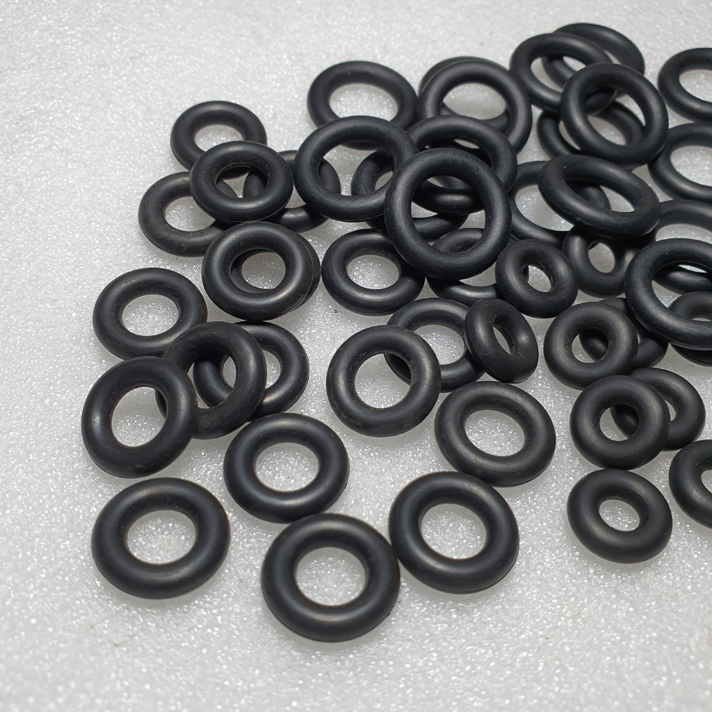 Gioăng cao su 12*4mm ( GIÁ 100 CÁI)  đường kính trong 12mm, đường kính ngoài 20mm, dày 4mm