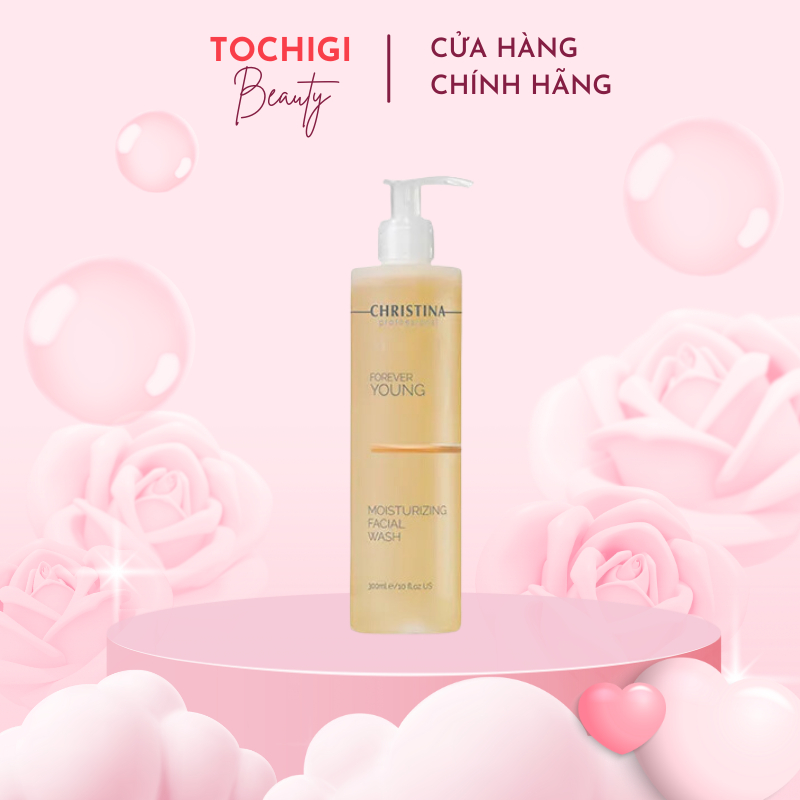 Sữa Rửa Mặt sạch sâu Christina Forever Young Moisturizing Facial Wash 300ml