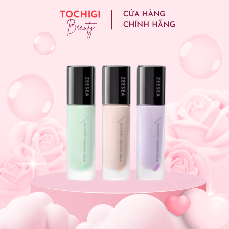 Kem Lót Trang Điểm Zeesea Multi-Effect Makeup Primer Kiềm Dầu, Dưỡng Ẩm, Nâng Tông Tự Nhiên Lâu Trôi