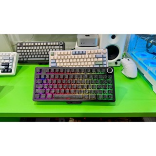 Bàn Phím Aula F75  Polar Black - White Countour - Black Countour - Ice Blue - F99 Pro V2 Plar Black - F99 White Purple