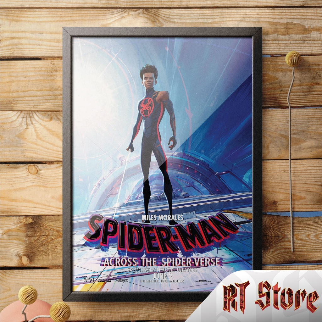Khung Poster treo tường Spider Man Across The Spider Verse - Poster RT Store
