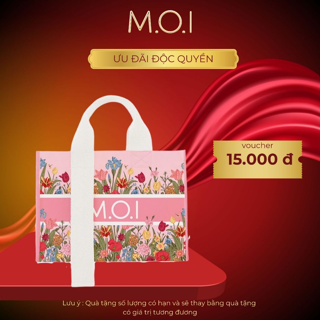 Túi cói M.O.I Cosmetics Make Over Image 10*25*30 cm
