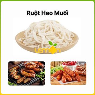 Bó 100m ruột heo muối nhồi lạp xưởng, xúc xích, dồi - đều đẹp, đảm bảo VSATTP