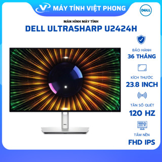 [FULL VAT] MÀN HÌNH ĐỒ HỌA DELL ULTRASHARP U2424H (23.8 INCH/FHD/IPS/120HZ/5MS/USB-C)