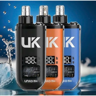 Máy cắt tỉa lông mày lông mũi điện mini unko, Sử dụng pin sạc, Vệ sinh dễ dàng an toàn, nhỏ gọn tiện lợi