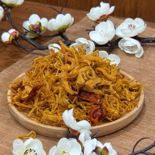 KHÔ GÀ BƠ TỎI HẢO HẠNG - Đồ ăn vặt ngon nhất do CHÀ BÔNG TÍN làm 