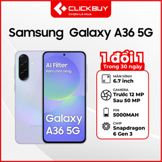 Điện thoại Samsung Galaxy A36 (5G) 8GB 128GB Chính Hãng