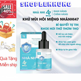 Serum khử mùi hôi  miệng Nhà Nhi 47 (Kèm Quà Tặng Ngẫu Nhiên)