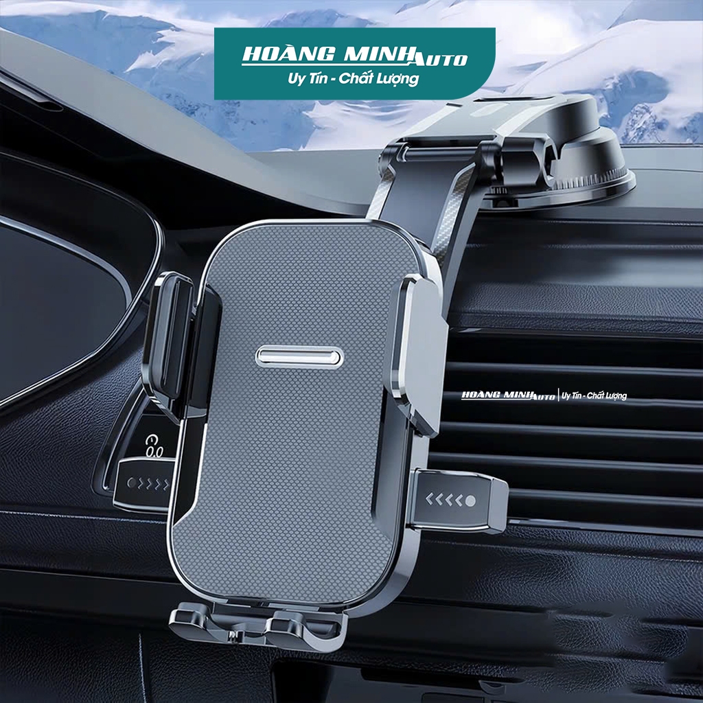 Giá đỡ điện thoại trên ô tô dán taplo A29 Hoàng Minh - Auto